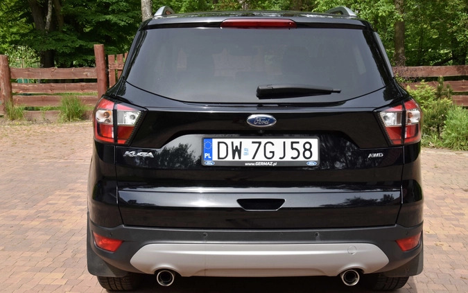 Ford Kuga cena 89500 przebieg: 99500, rok produkcji 2019 z Wrocław małe 497